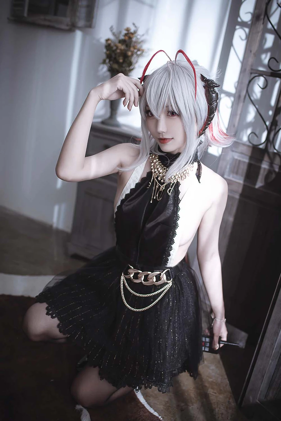 切切celia – 明日方舟 W 礼服 Cosplay-第1张