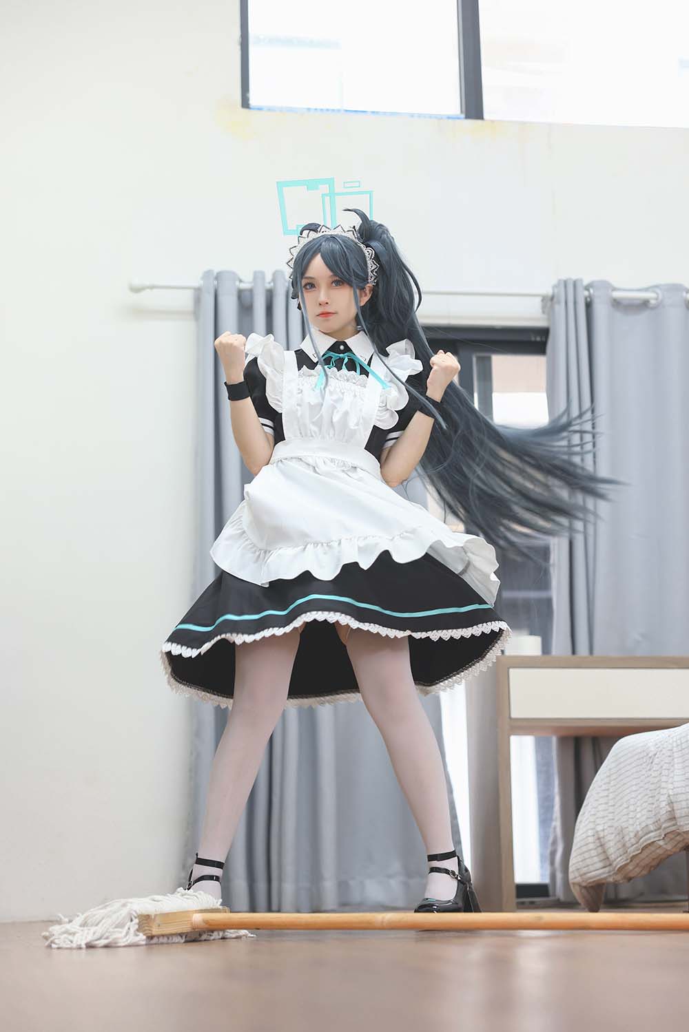 G44不会受伤 – 碧蓝档案 爱丽丝女仆 Cosplay-第1张