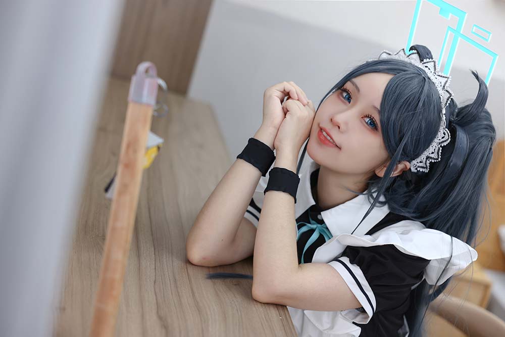 G44不会受伤 – 碧蓝档案 爱丽丝女仆 Cosplay-第2张