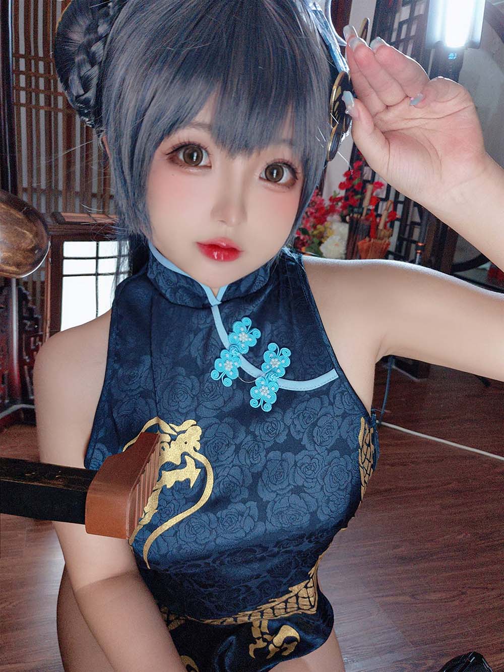 日奈娇 – 碧蓝档案妃咲 Cosplay-第2张