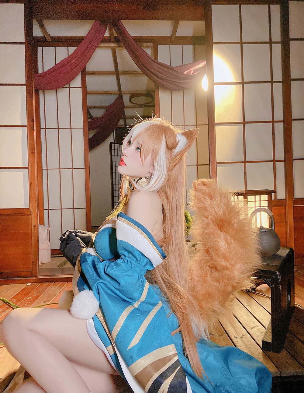 凛子酱 – 希娜小姐 Cosplay-第1张