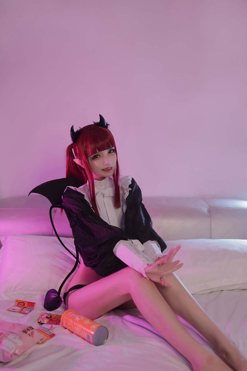爱老师_PhD – 喜多川海梦 魅魔 Cosplay-第1张