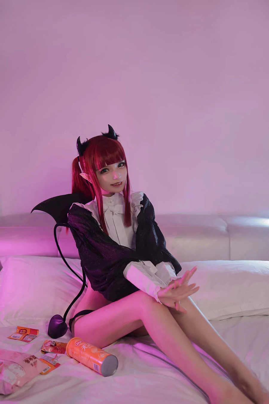 爱老师_PhD – 喜多川海梦 魅魔 Cosplay-第1张