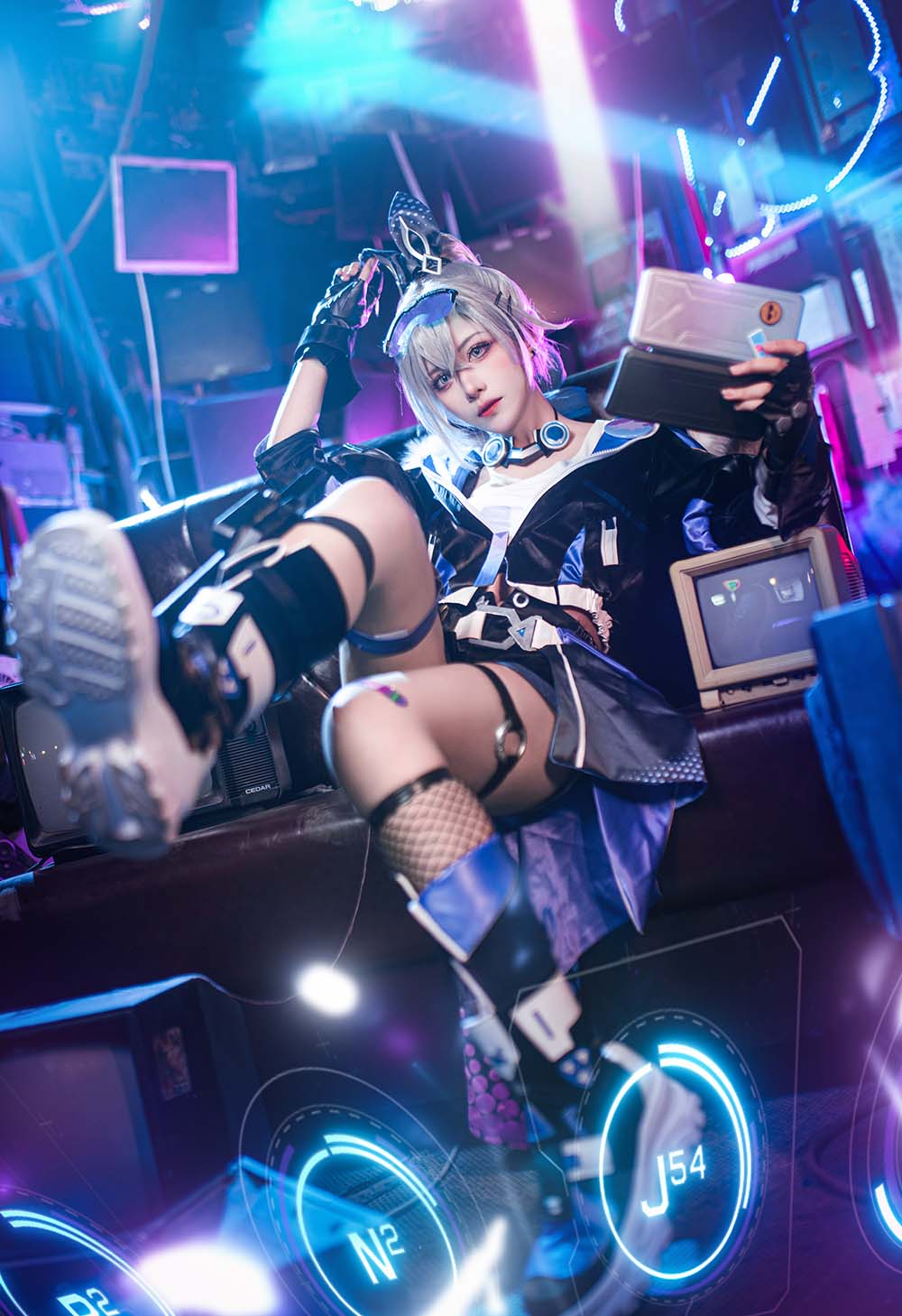 流一_喵喵喵喵喵喵 – 银狼 Cosplay-第2张
