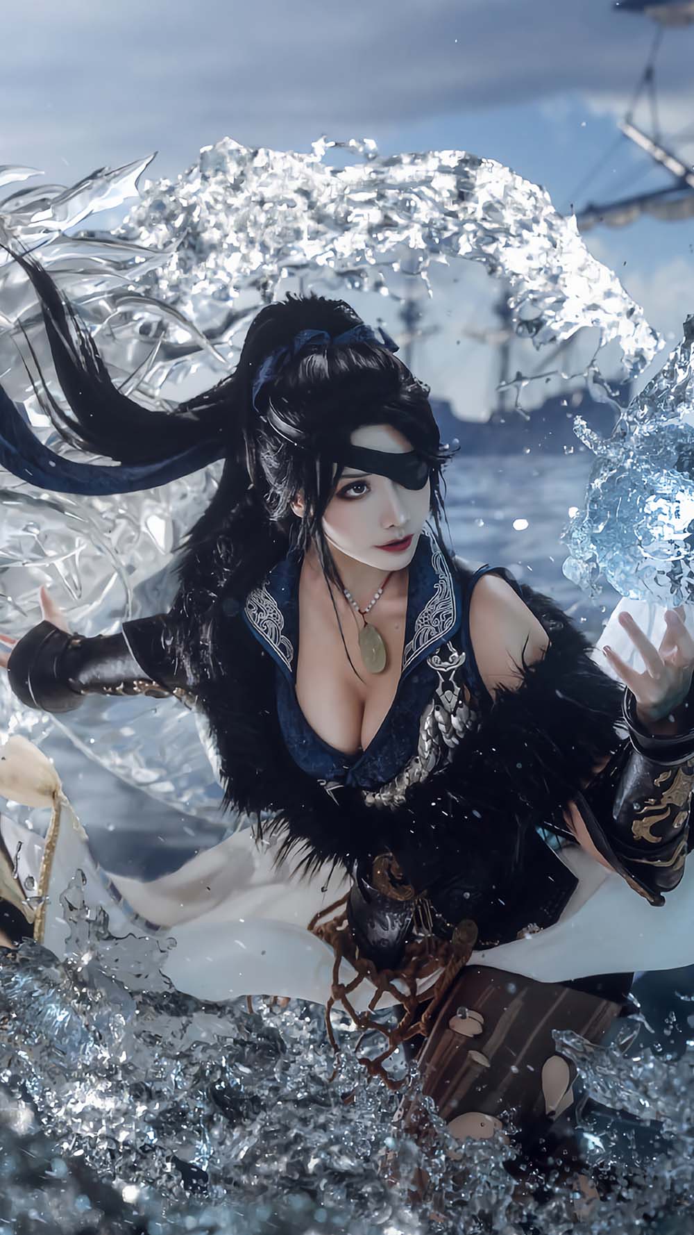 流一_喵喵喵喵喵喵 – 雾海龙王 崔三娘 Cosplay-第1张
