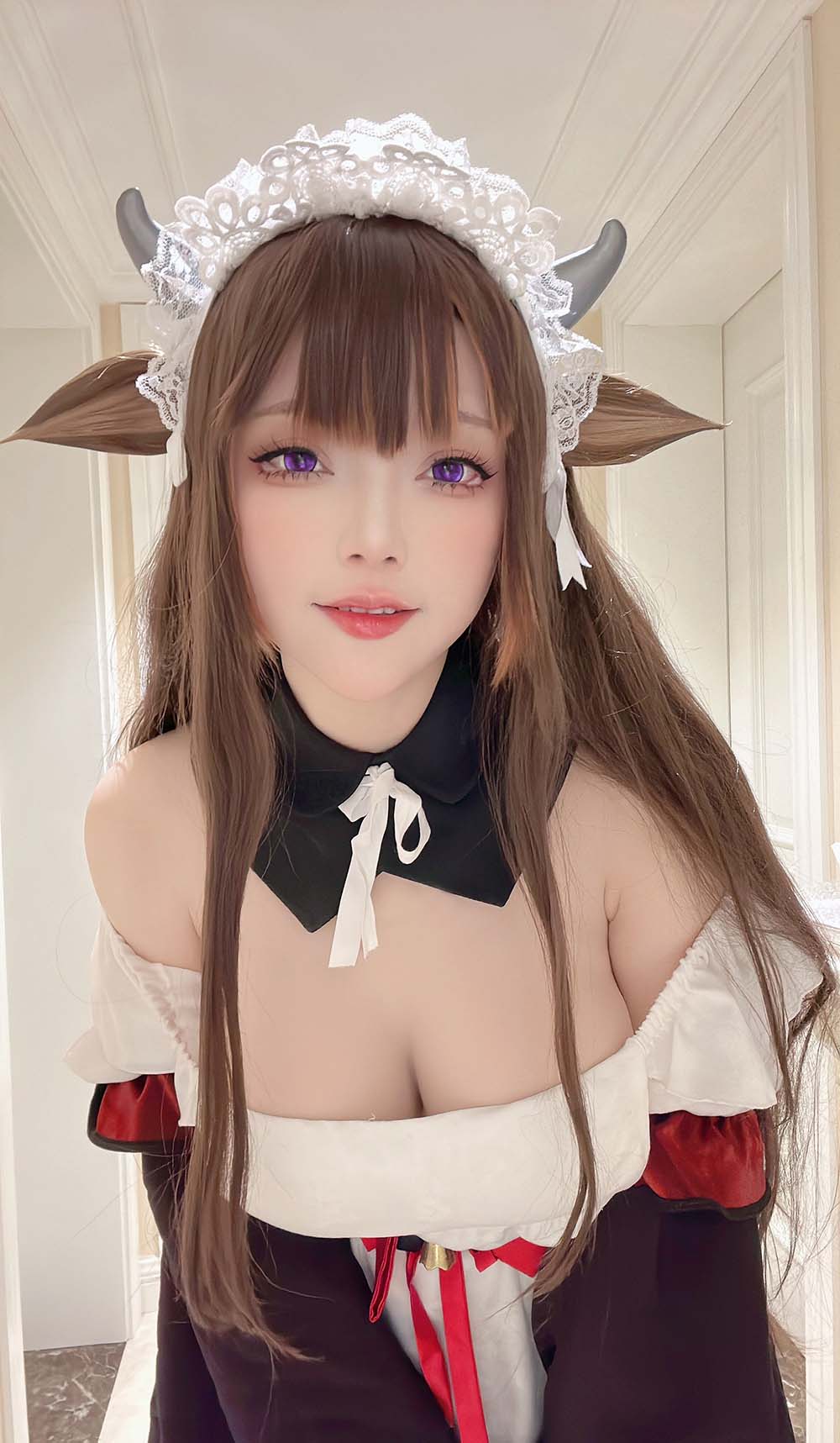 黑龙贯通 – 女仆牛牛 Cosplay-第1张