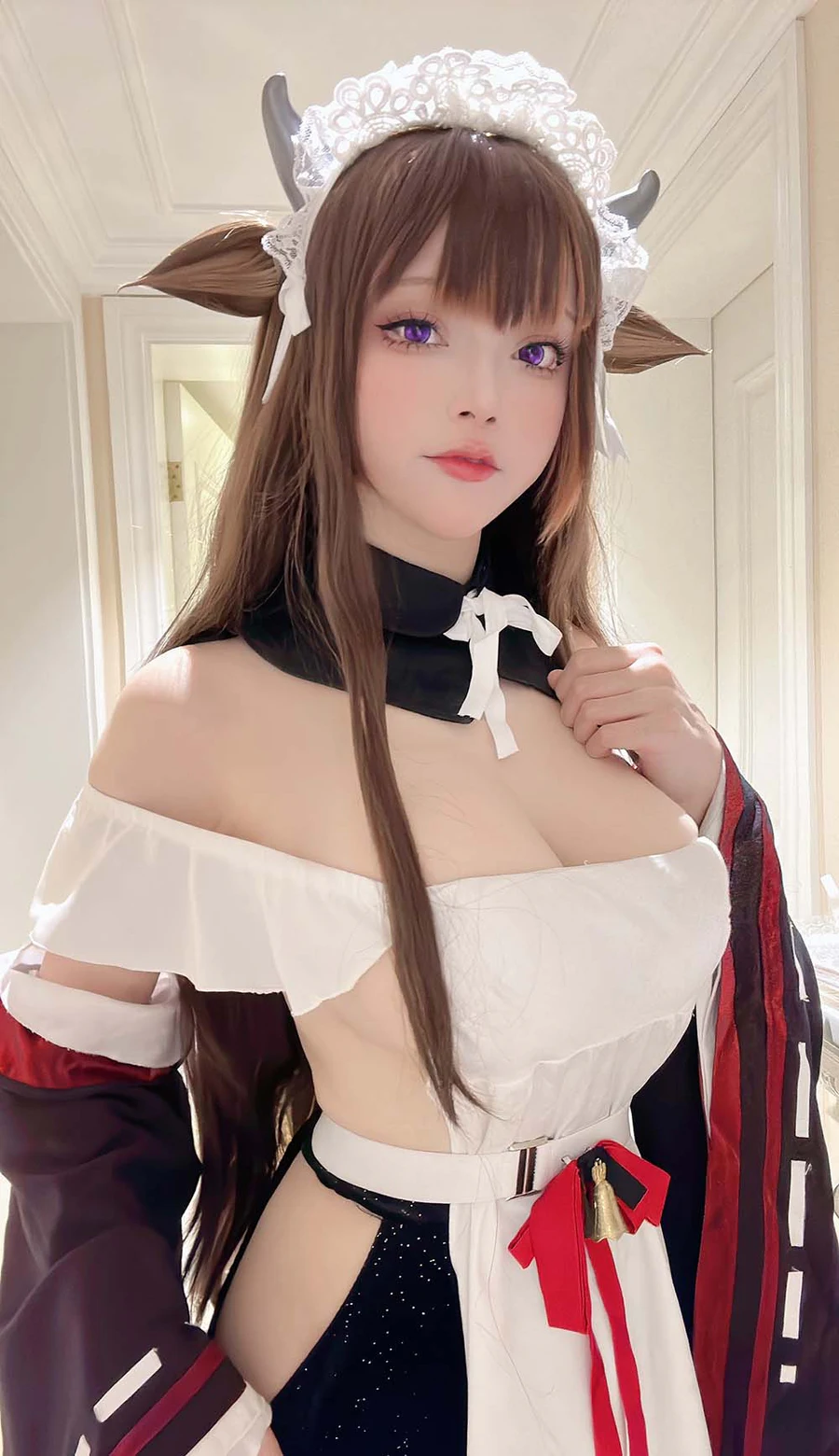 黑龙贯通 – 女仆牛牛 Cosplay-第2张