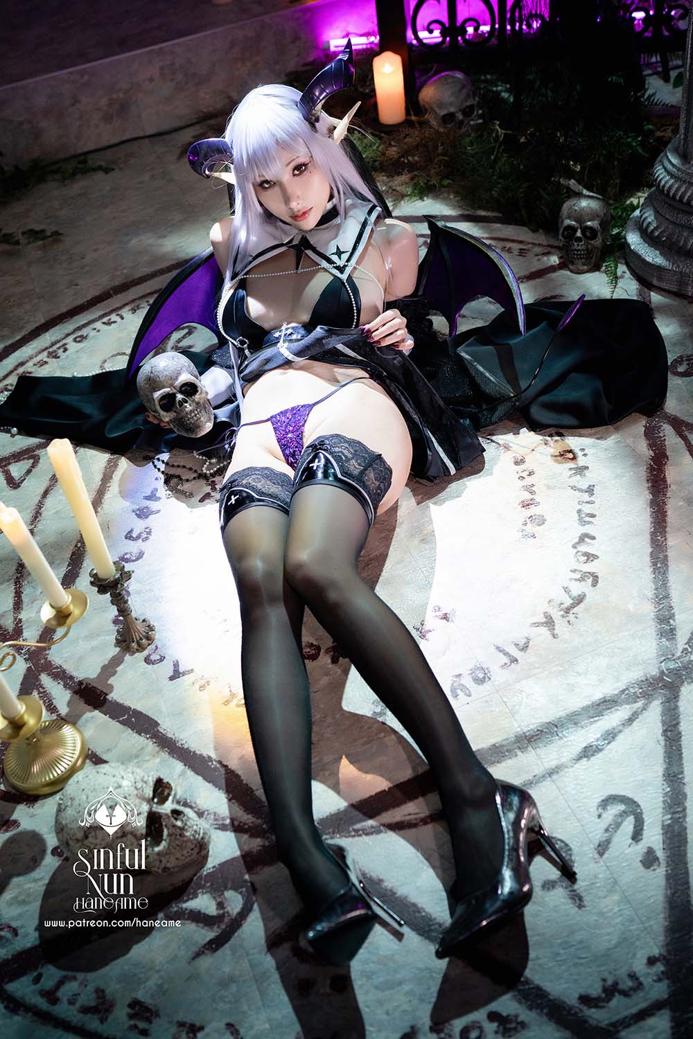 Hane Ame 雨波写真 – Original Sinful Nun Cosplay-第2张
