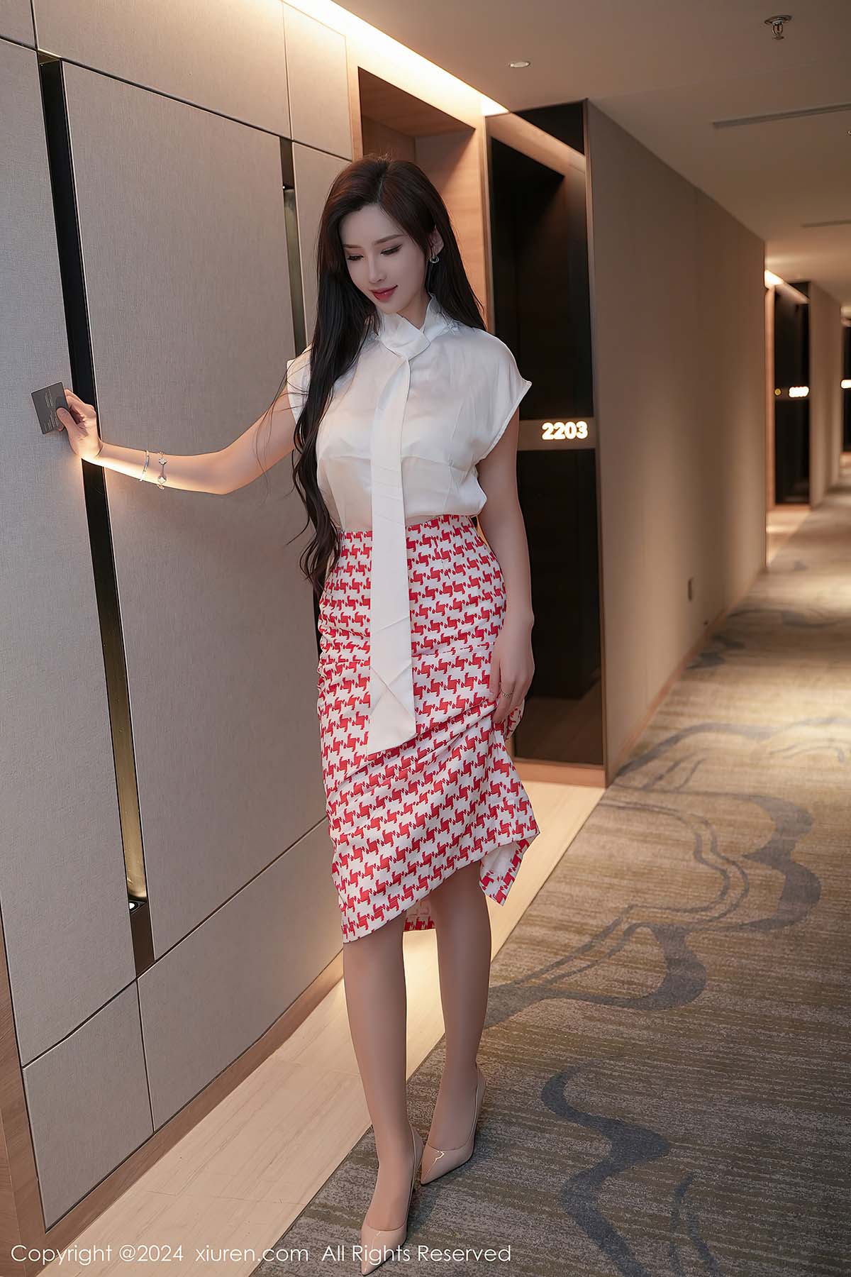 [Xiuren秀人网]2024.01.11 NO.7944 Carol周妍希 Xiuren秀人网-第1张
