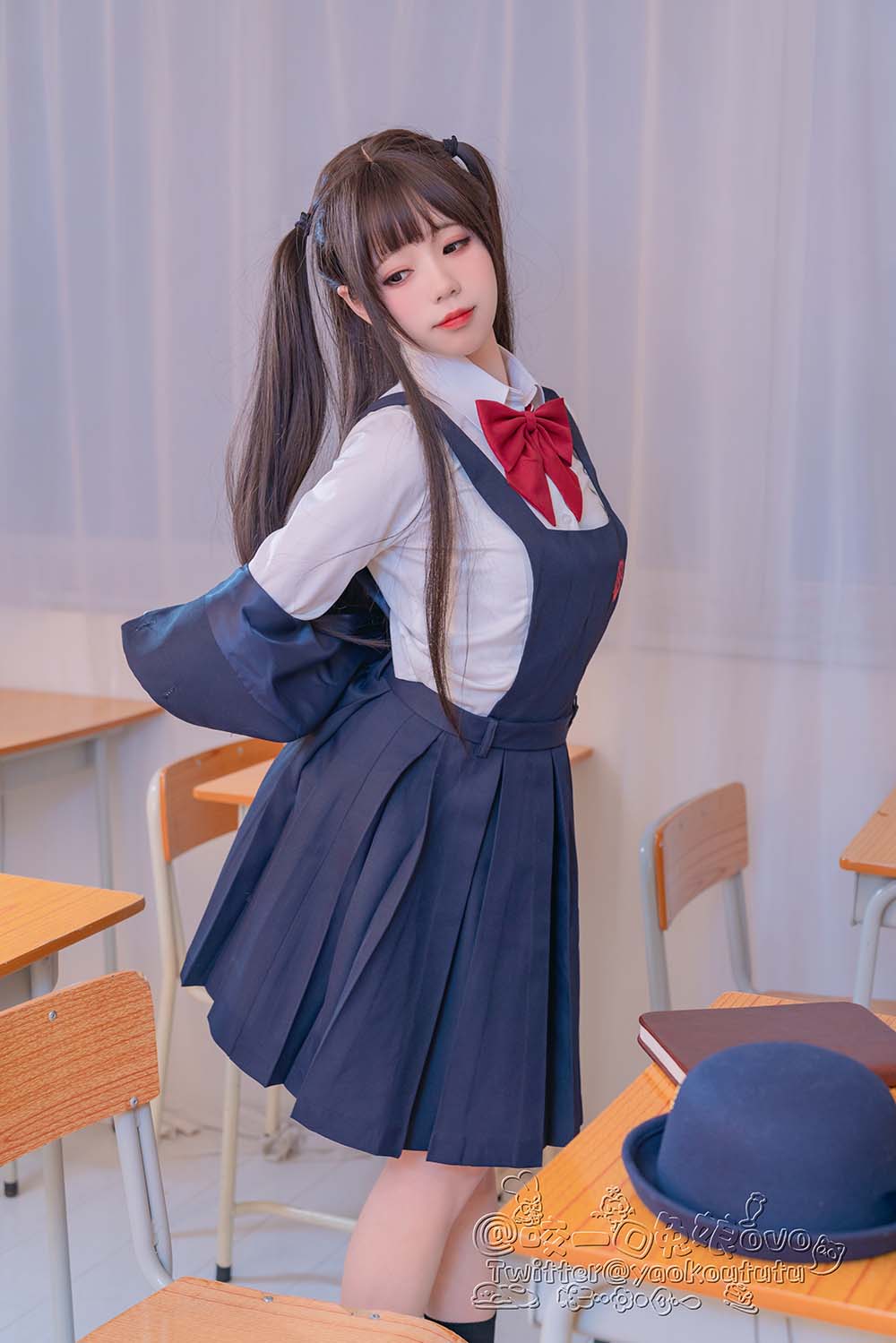 咬一口兔娘 – 入学式 Cosplay-第2张