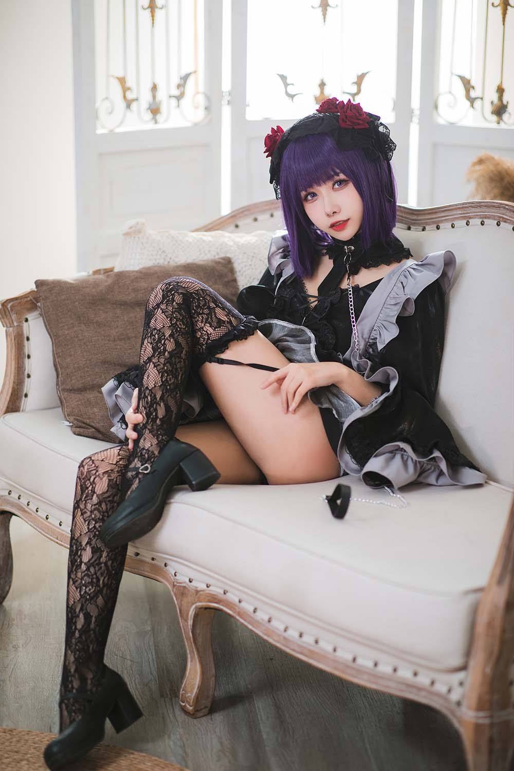 Momoko葵葵 – 喜多川海梦 黑江雫 Cosplay-第1张