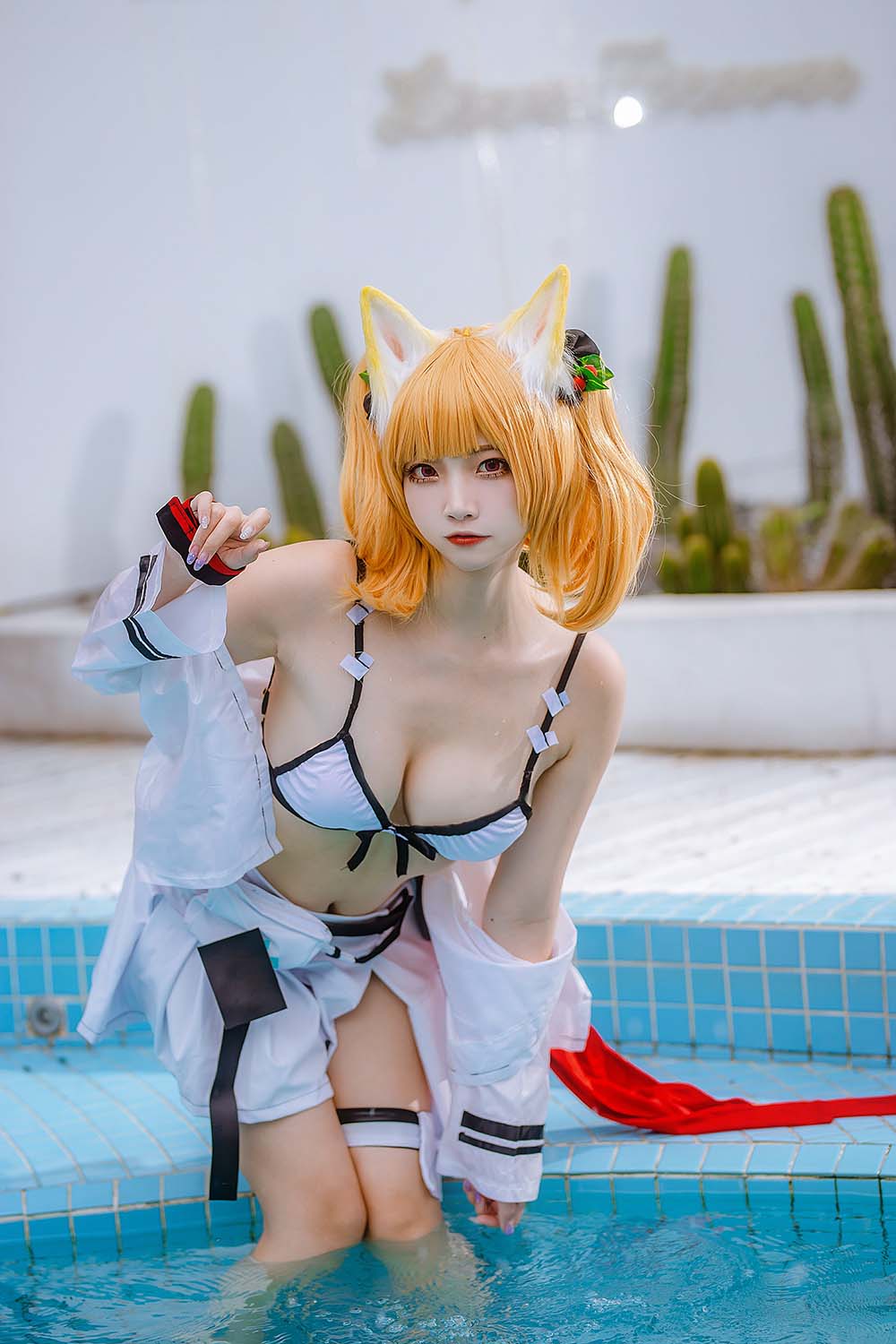 二佐Nisa – 方舟 空 Cosplay-第2张