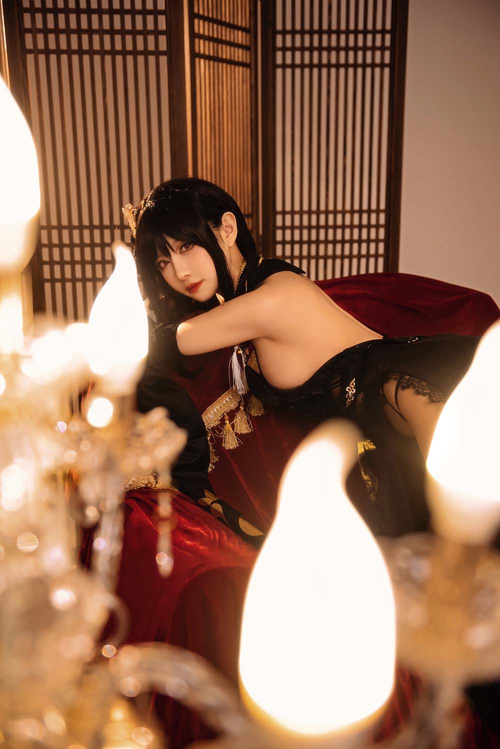 Shika小鹿鹿 – 碧蓝航线 镇海 Cosplay-第2张