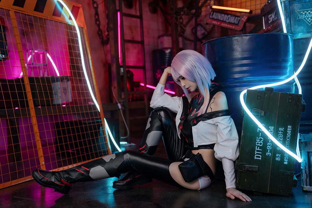 爱老师_PhD – 赛博朋克 露西 Cosplay-第1张