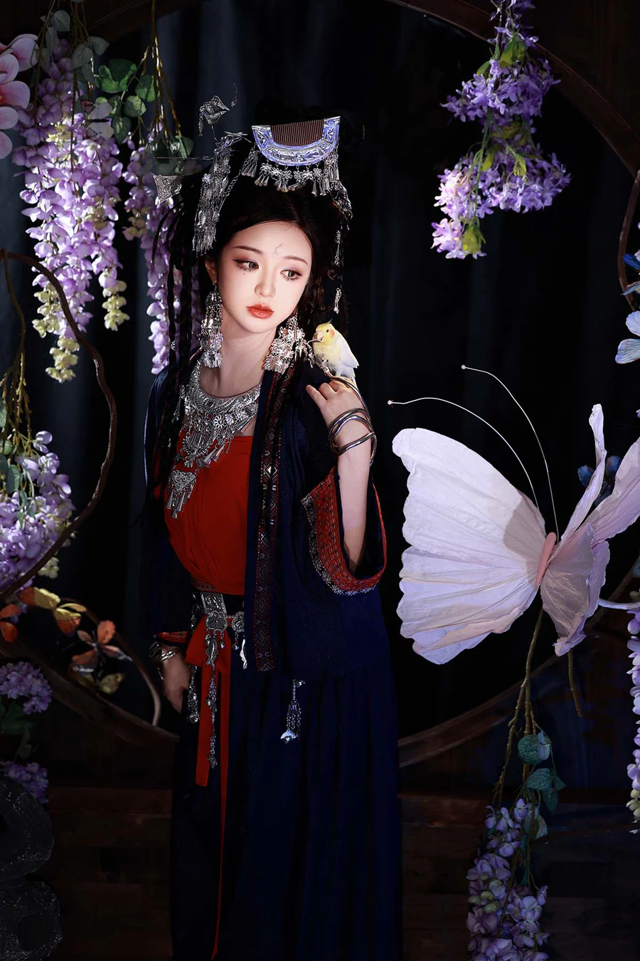 [YITUYU艺图语]2024.09.05 蝴蝶洞 不可爱的禾禾喵 YITUYU艺图语-第1张