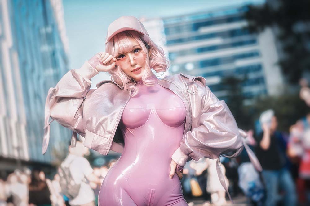菌烨tako – 乳胶紧身衣 Cosplay-第2张