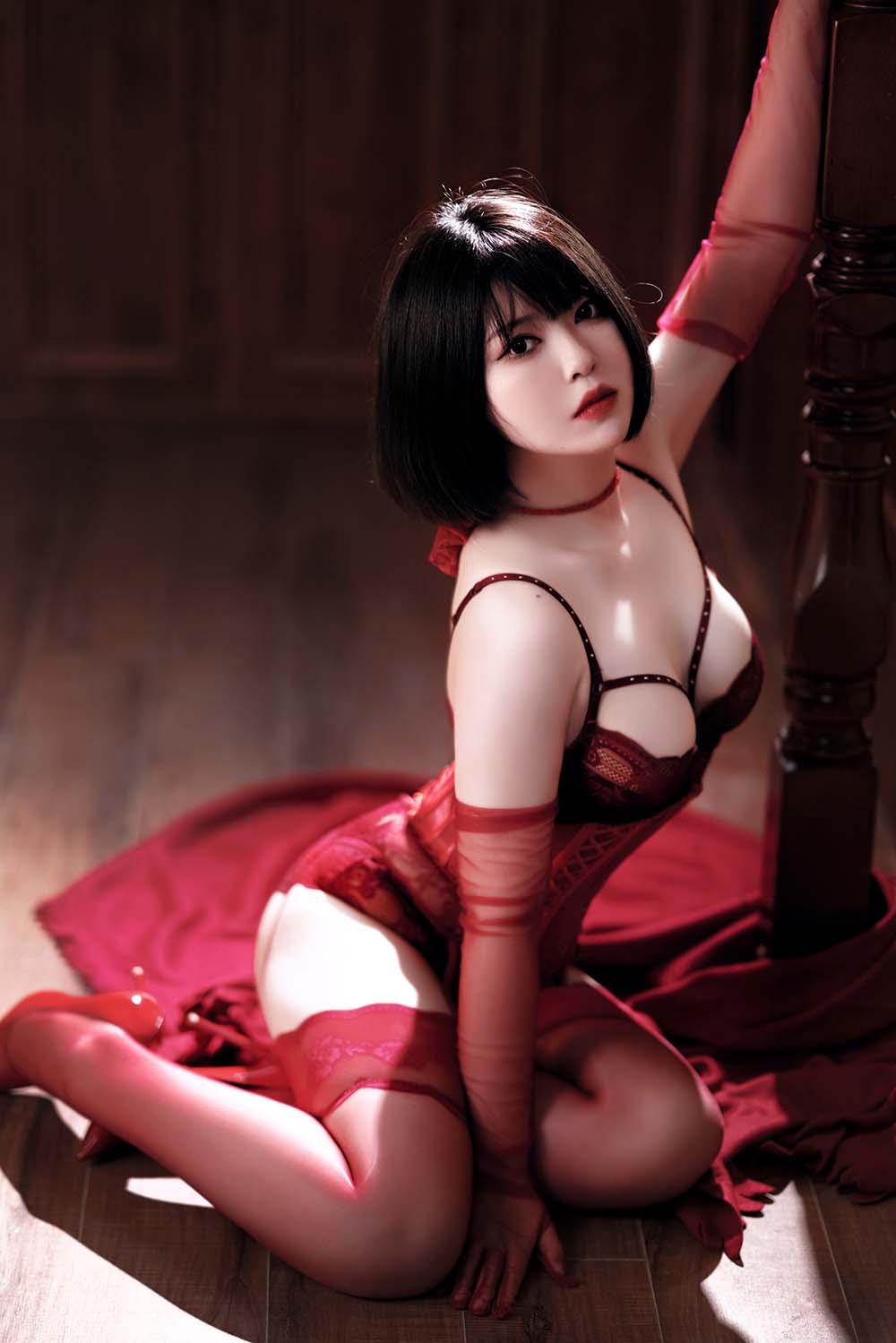 半半子 – 赤红 AKABENI BANBANKO Vol.03 Cosplay-第2张