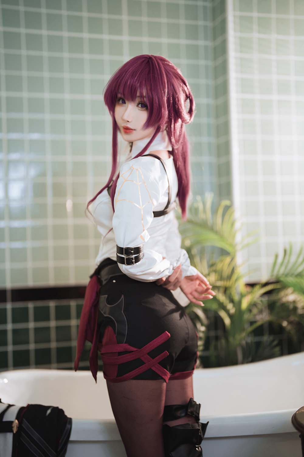 rioko凉凉子(肉扣热热子) – 卡芙卡妈咪特典版 Cosplay-第1张