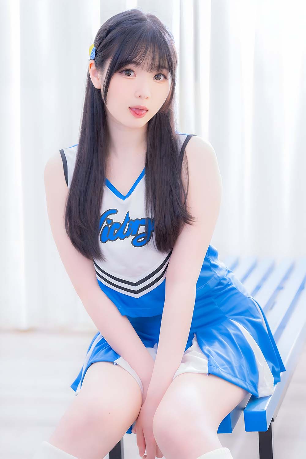 霜月shimo – Cheerleader Cosplay-第1张