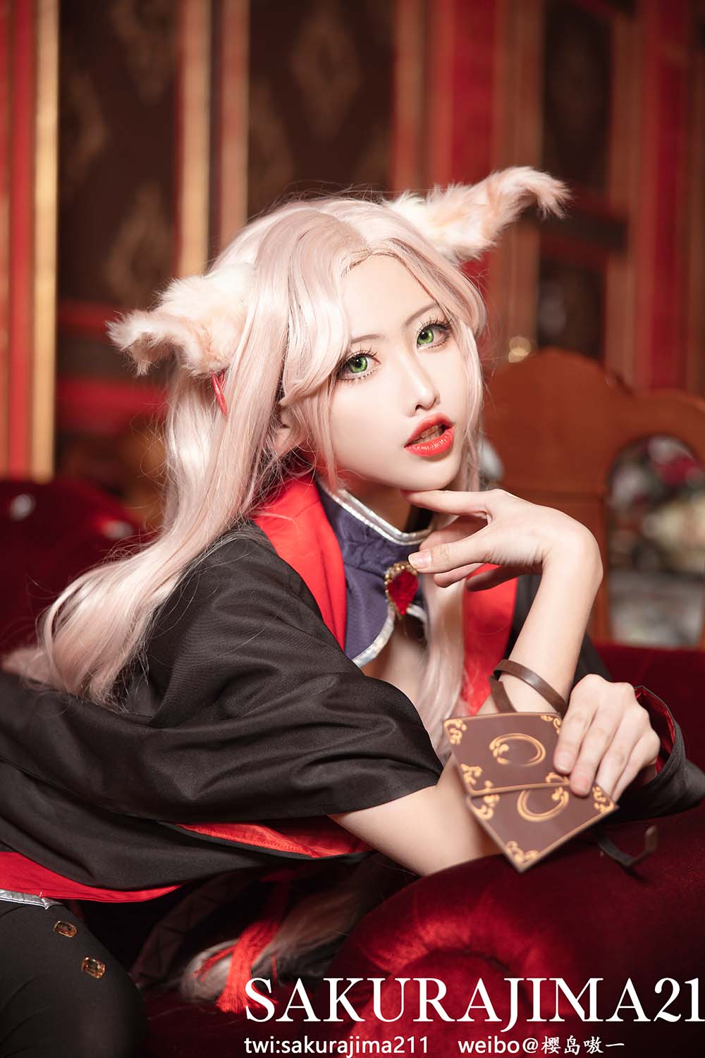 樱岛嗷一 – 明日方舟 远山 Cosplay-第1张