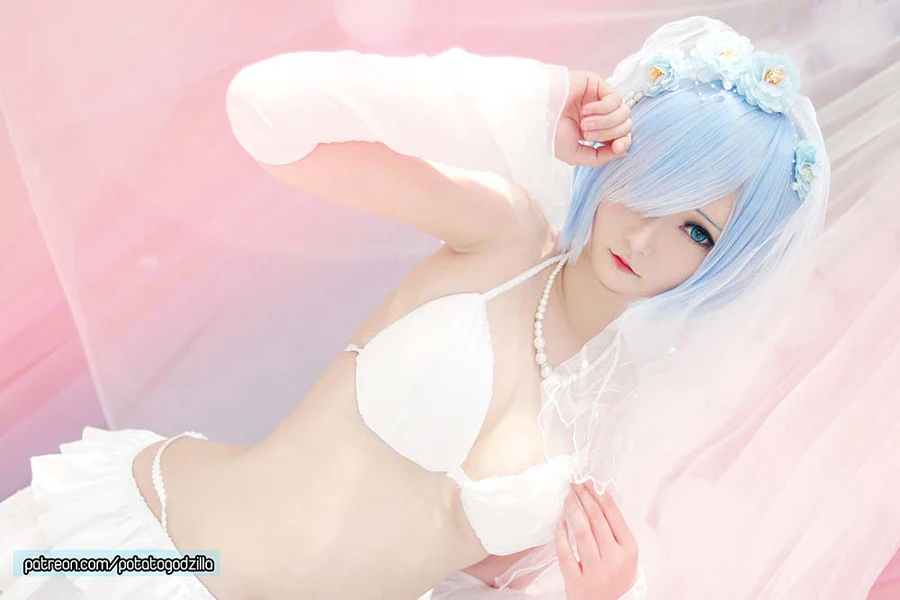 Potato Godzilla – Bride Rem Cosplay-第2张