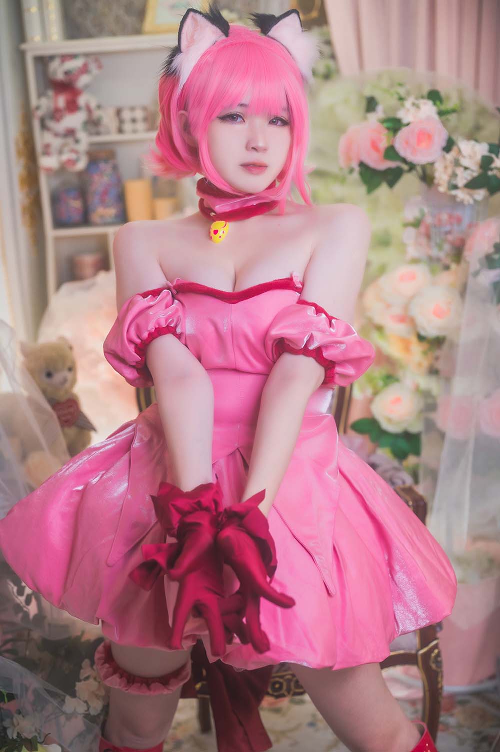 Hatori Sama – Ichigo Momomiya Cosplay-第1张
