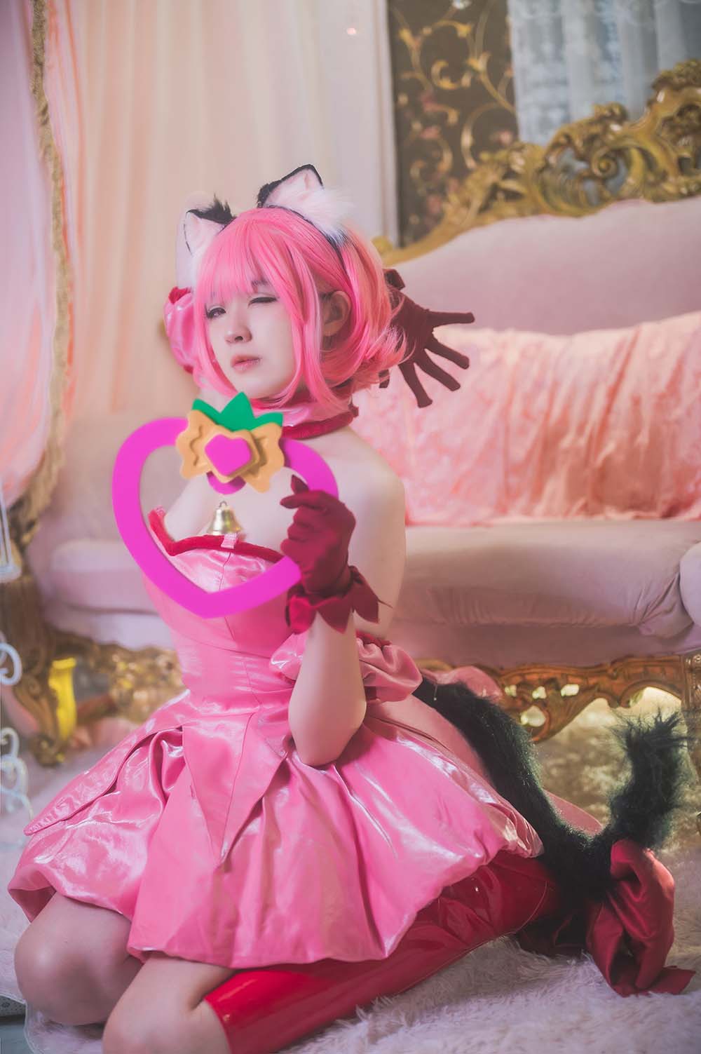 Hatori Sama – Ichigo Momomiya Cosplay-第2张