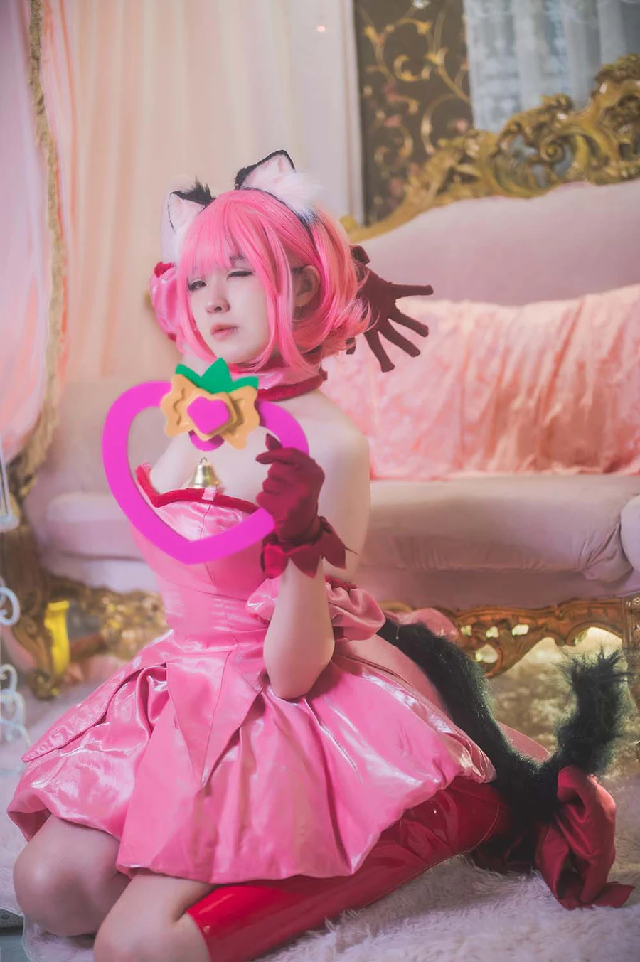 Hatori Sama – Ichigo Momomiya Cosplay-第2张