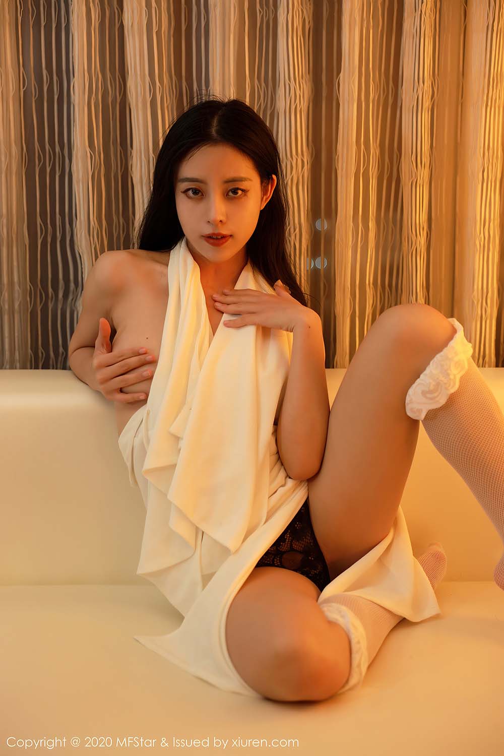 [MFStar模范学院]MF20200709VOL0343 2020.07.09 VOL.343 新人模特 riri617 MFStar模范学院-第2张