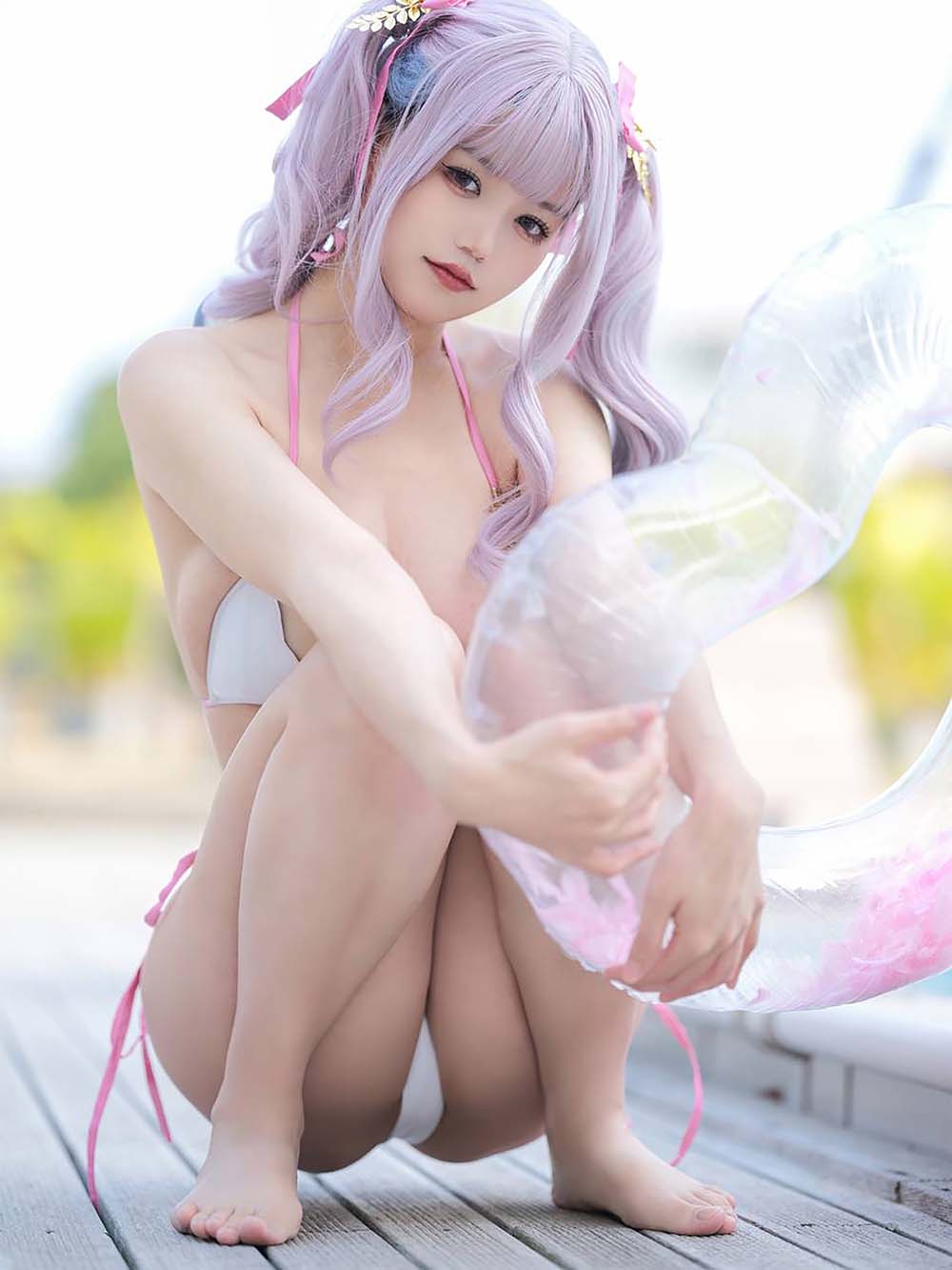 小仓千代w – 普利茅斯泳装 Cosplay-第2张