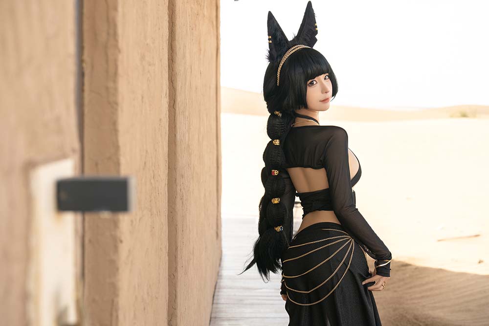 蠢沫沫 – 沙漠狐 Cosplay-第2张