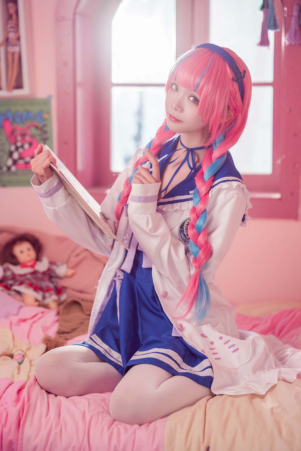 艾西aiwest – 湊阿库娅 私服 Cosplay-第1张
