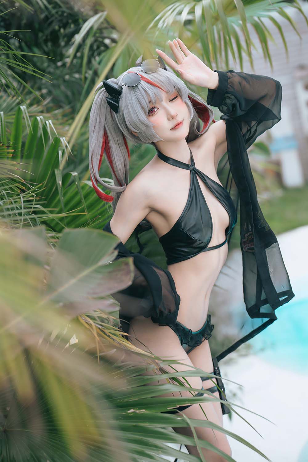 阿包也是兔娘 – 碧蓝航线阿诺德 Cosplay-第1张