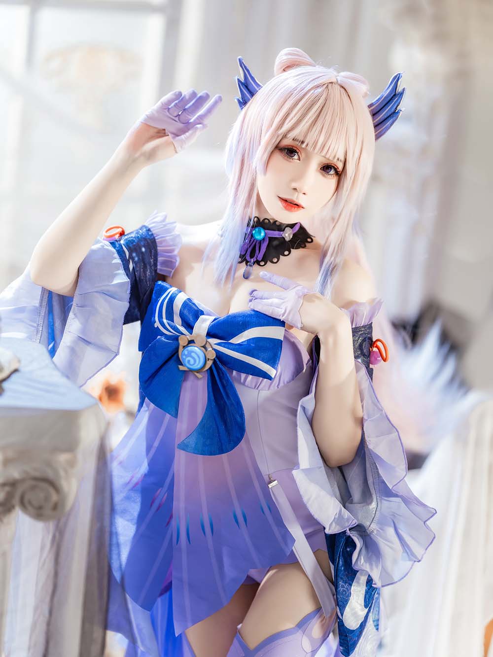 焖焖碳 – 珊瑚宫心海 Cosplay-第1张