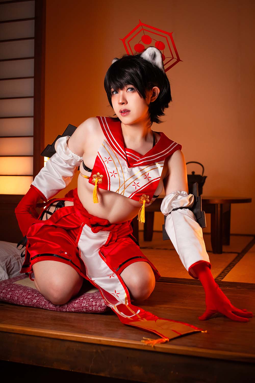 Hatori Sama – Kasuga Tsubaki Cosplay-第2张