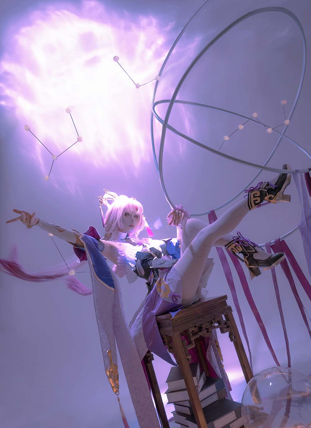 w百合欧皇子w – 符玄 Cosplay-第2张