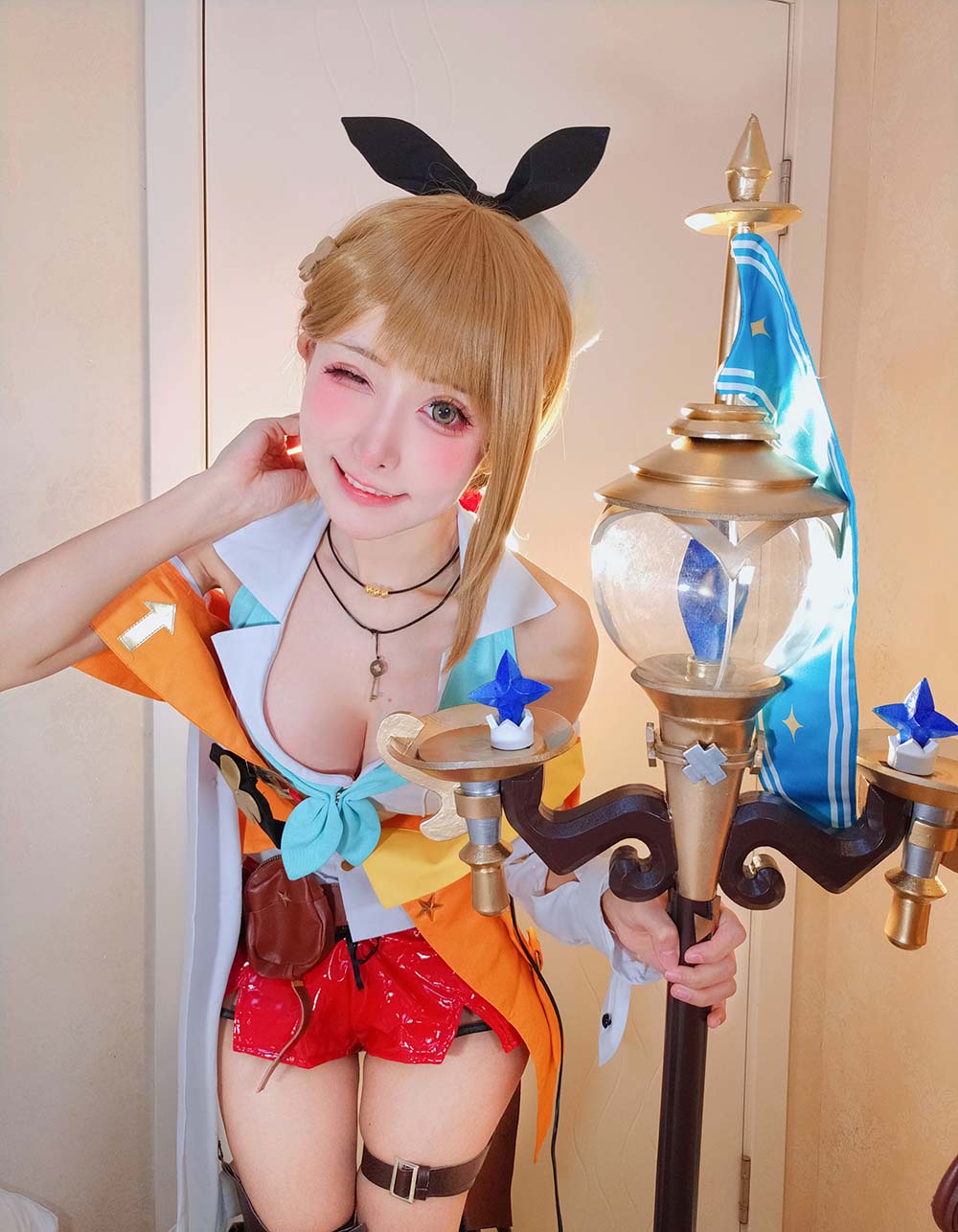 紫氯氯 – 莱莎琳·斯托特 Cosplay-第1张