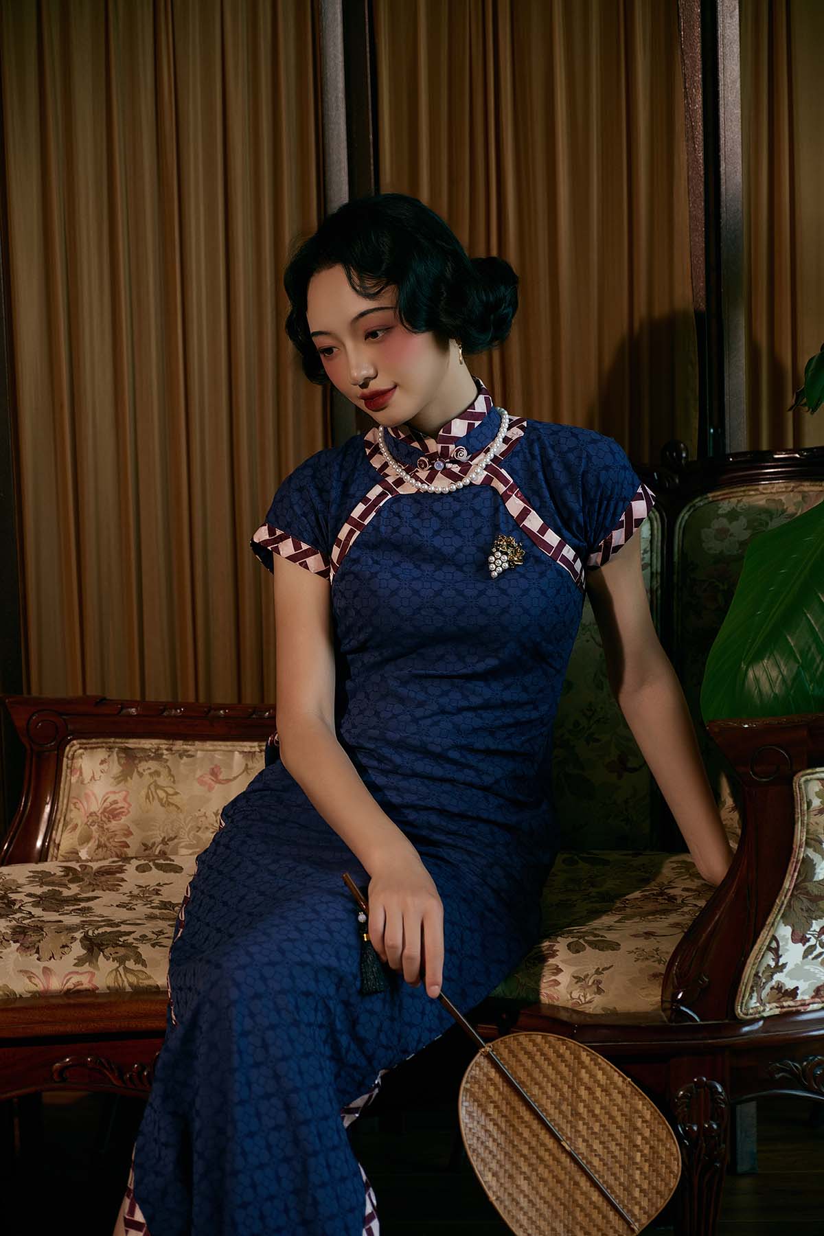 [YITUYU艺图语]2024.10.17 旗袍美人 小羊爱干饭 YITUYU艺图语-第2张