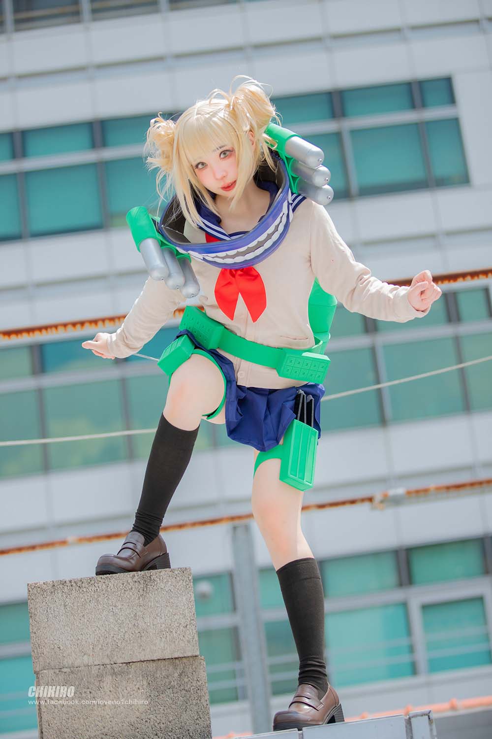 Chihiro Chang – Himiko Toga Cosplay-第1张
