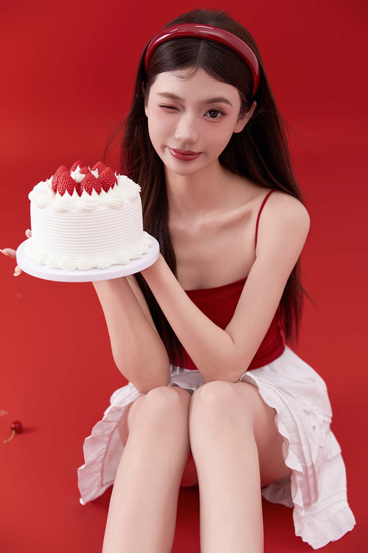 [YITUYU艺图语]2024.10.17 车厘子肖像写真 可爱牙牙子 YITUYU艺图语-第1张
