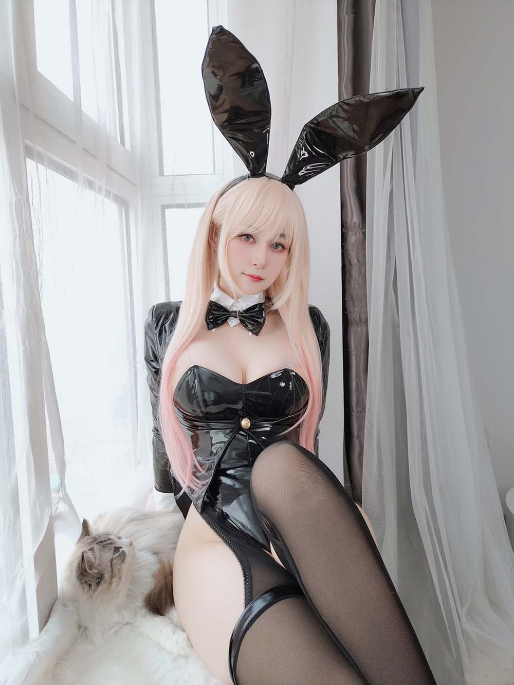 白银 – 喜多川海梦 兔女郎 Cosplay-第2张