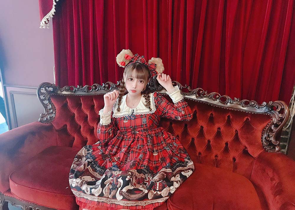 凛子酱 – Lolita 泰迪熊 Cosplay-第1张