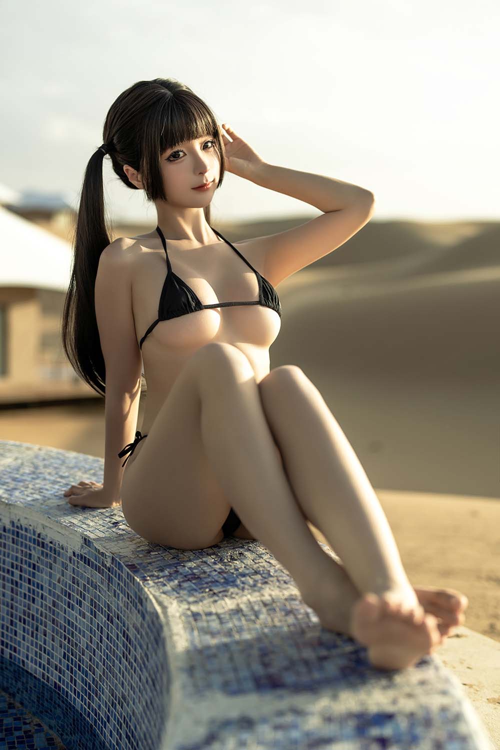 蠢沫沫 – 沙漠比基尼 Cosplay-第2张