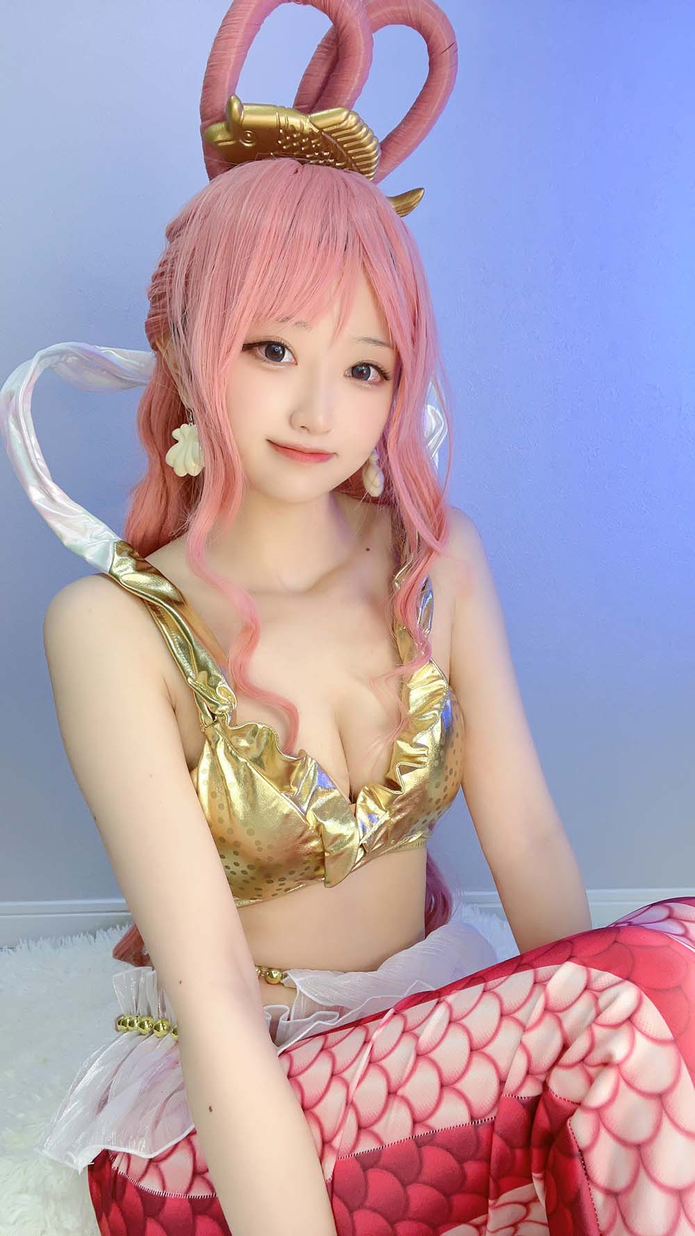 千阳(ちよ) – 白星 Cosplay-第2张