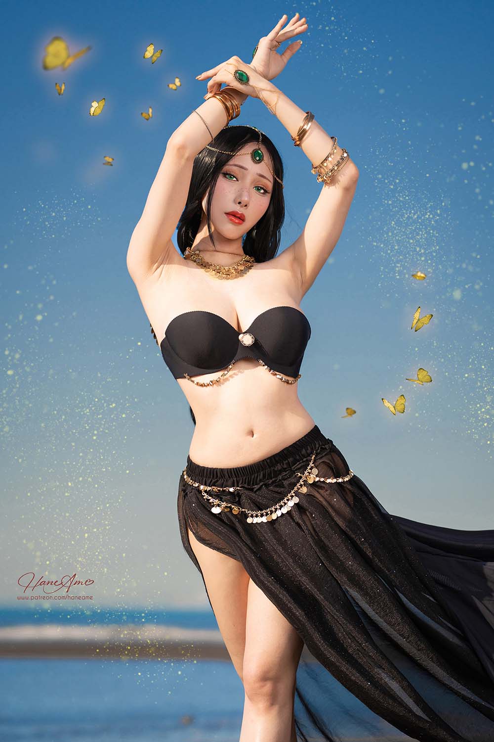 Hane Ame 雨波写真 – WLOP 鬼刀 王凌 Cosplay-第1张