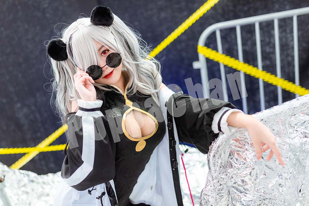 PoppaChan – Rem maid Cosplay-第2张