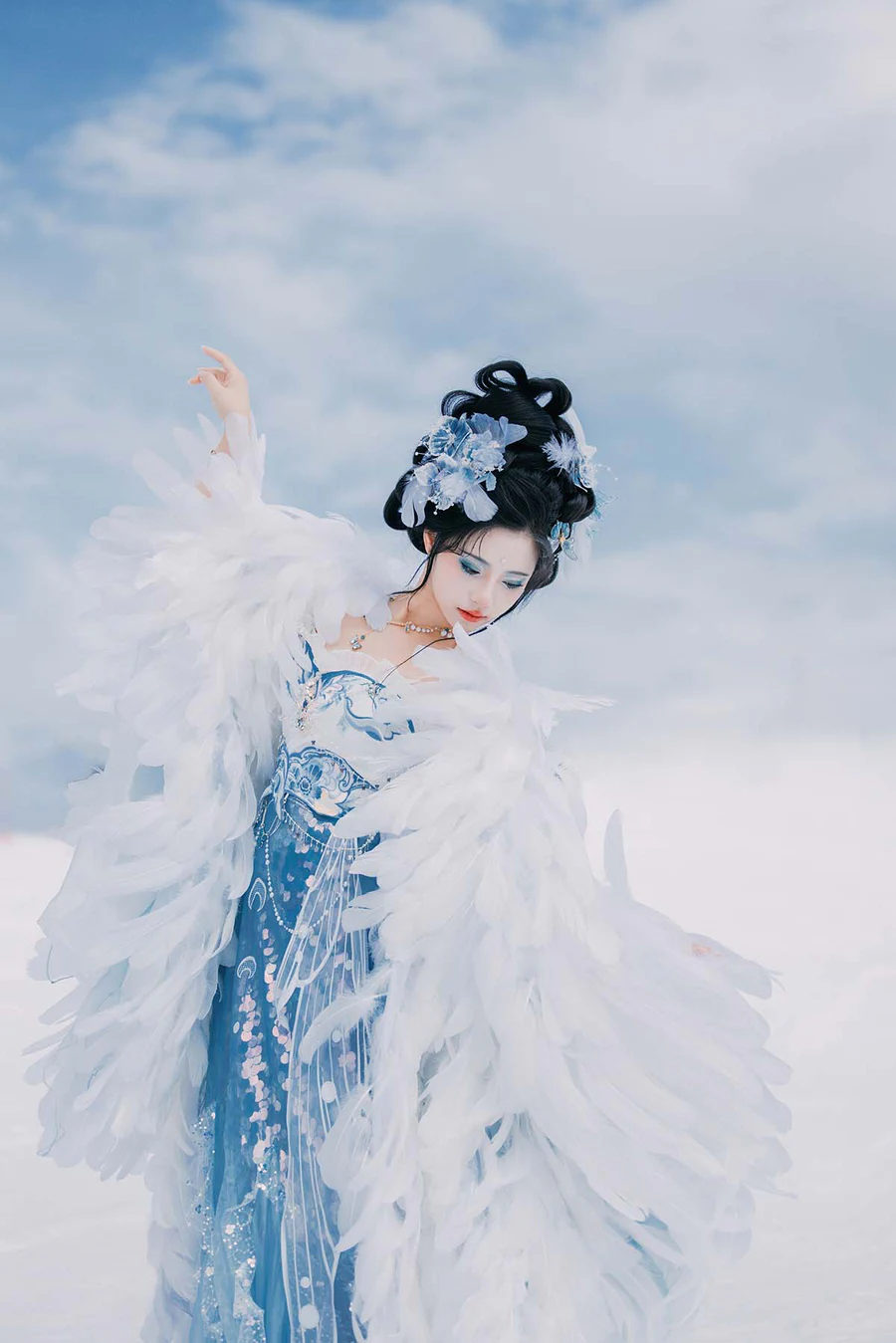 [YITUYU艺图语]2024.11.09 雪中鹤 衔鹿 YITUYU艺图语-第1张