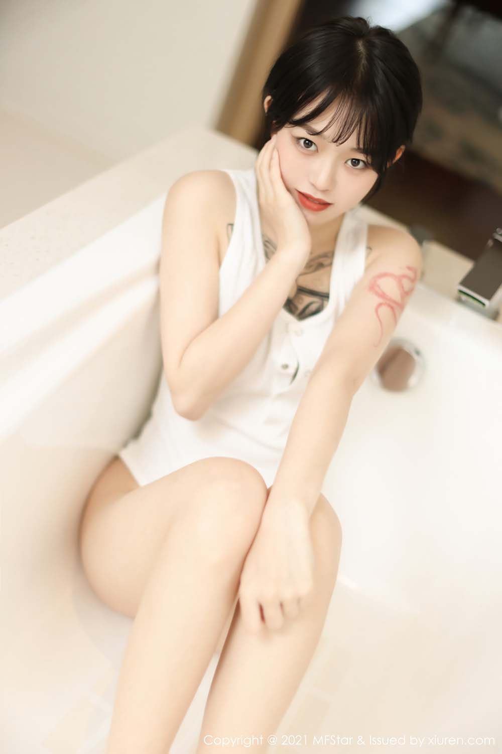 [MFStar模范学院]2021.05.17 VOL.496 奶瓶子 MFStar模范学院-第2张