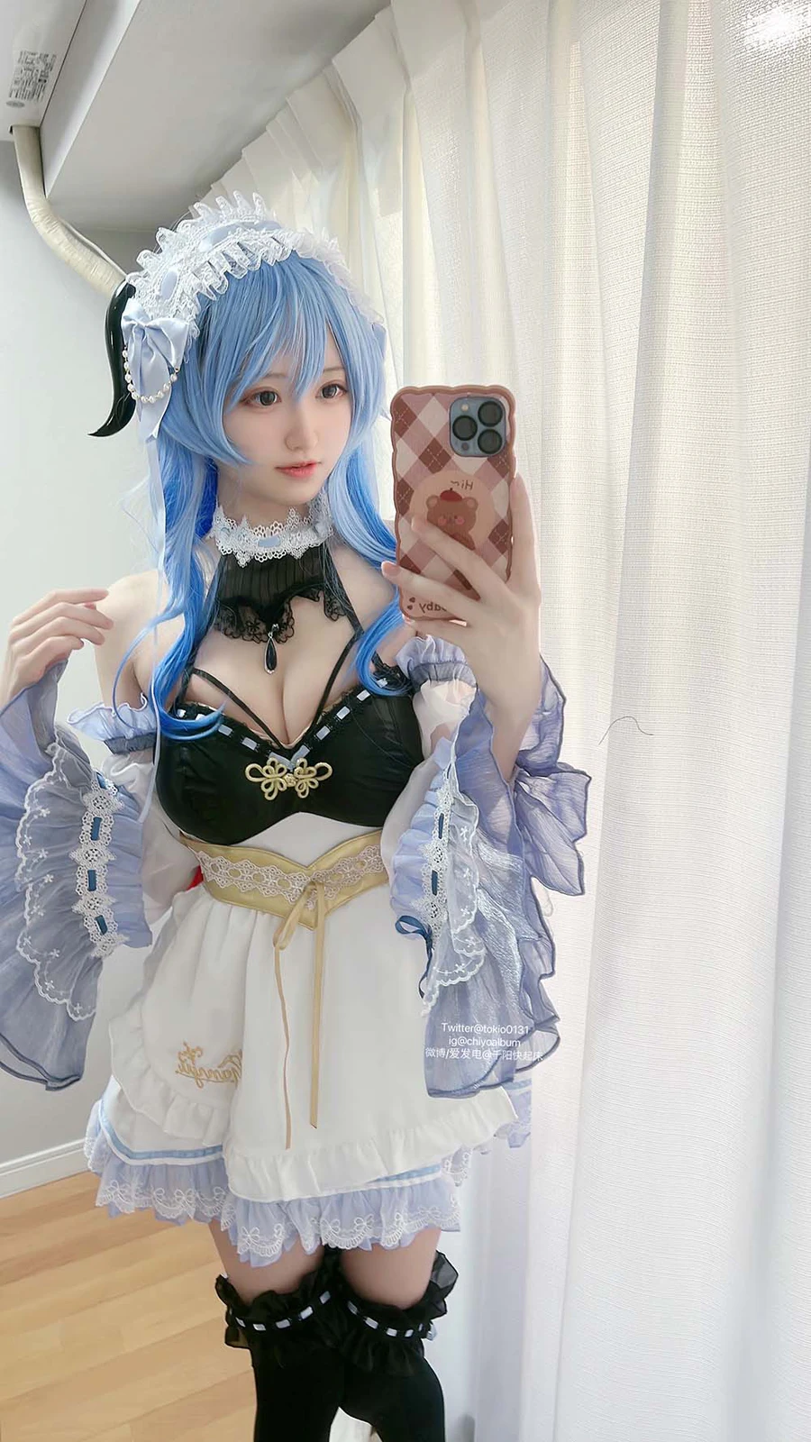千阳(ちよ) – 甘雨ちゃん Cosplay-第1张