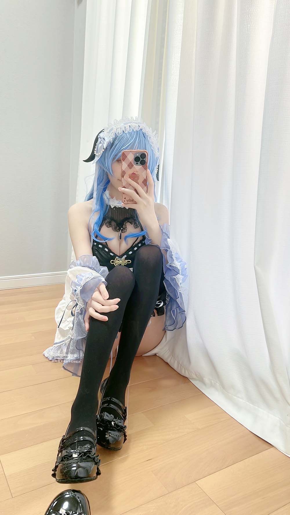 千阳(ちよ) – 甘雨ちゃん Cosplay-第2张
